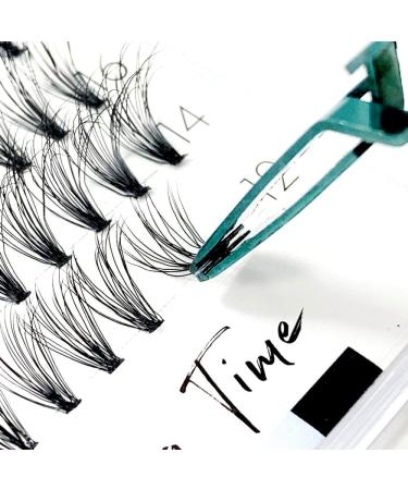 Individual Cluster Lashes Drama Time D curl 16mm Extra Long Faux Mink 3D Fluffy EyeEnvy Express Lash Extensions - Buy Online on GoSupps.com