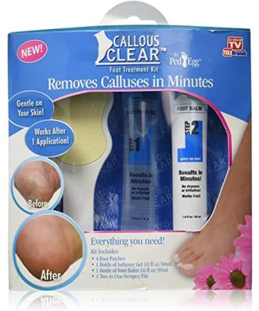 Callous Clear(TM) Foot Treatment Kit - Fast Callus Removal in Minutes - Buy Online on GoSupps.com