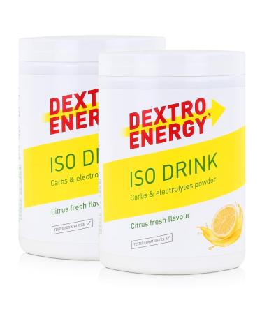 Isotonic drink powder from Dextro Energy Iso Citrus Fresh 440g (pack of 2)