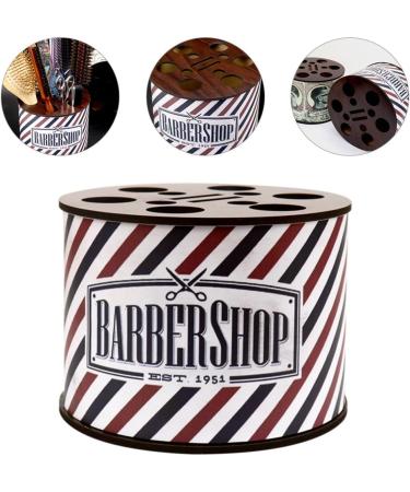 4-Piece Shear Base Cylinder Scissor Holder Set - Colorful Plastic Storage Case for Hairdressing & Makeup - 14.7x10.5cm - Buy Online on GoSupps.com