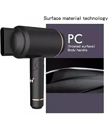 Wireless Rechargeable Hair Dryer Foldable Travel Hair Dryer Mini USB Hot/Cold Air Hair Dryer for Women Kids Camping Beaches Black Constructive23 - Buy Online on GoSupps.com