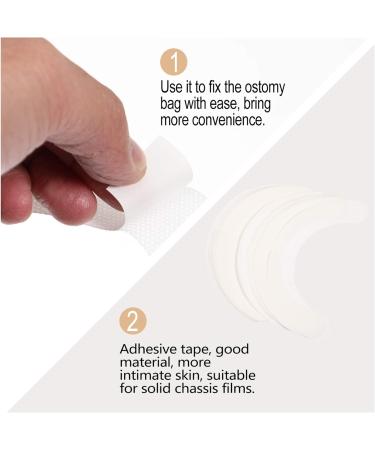 FOMIYES Coloplast Barrier Strips 20pcs - Stoma Skin Barrier Fixing Strips 5.50X3.14in - Buy Online on GoSupps.com