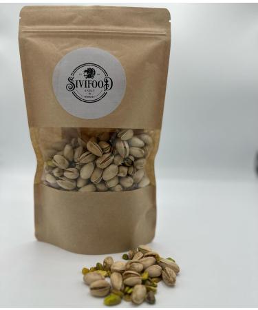 SIVIFOOD Pistachios in shell natural - raw pistachio kernels unroasted unsalted untreated premium quality natural nuts large pack raw pistachios (500g) - Buy Online on GoSupps.com