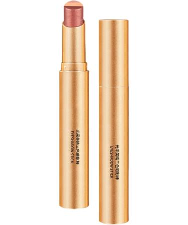 Eyeshadow stick cream eyeshadow 3color gradient waterresistant eyeshadow with glitter eyeshadow in B - Buy Online on GoSupps.com