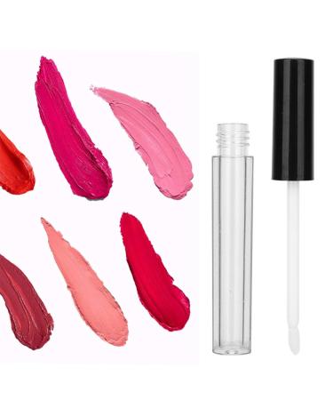 High-Quality Refillable Lip Gloss Tubes - 10 x 2.5ml DIY Black & Pink Containers | Empty Lip Balm Bottles for Makeup - Buy Online on GoSupps.com