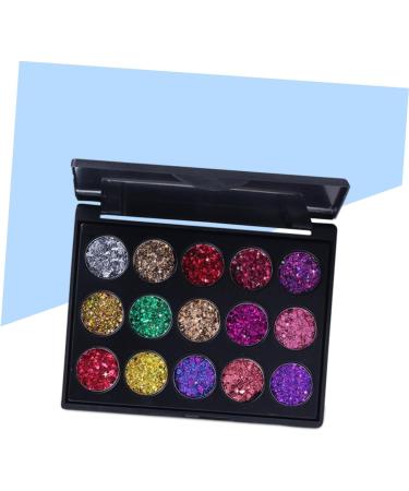 Angoily 2pcs 15 Eyeshadow Makeup Palette Eye Shadow Matte Sequins 1 count (Pack of 1) As Shownx2pcs - Buy Online on GoSupps.com
