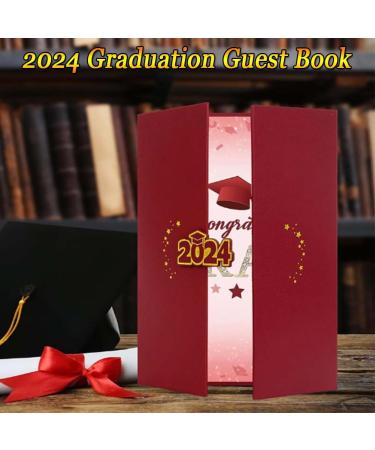 LONGLUAN 2024 Graduation Guest Book Graduation Guest Book 2024 Graduation Sign in Book Graduation Party Guest Book Graduation Party Guest Book 2024 Class of 2024 Graduation Guest Book (Blue) - Buy Online on GoSupps.com