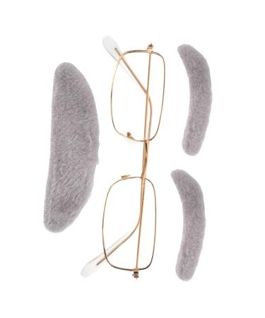 Hapinary 1 set of costume glasses for costumes beard old man do it that would be grandpa Hallowe costume old men's mustache costume glasses for old men slick accessories