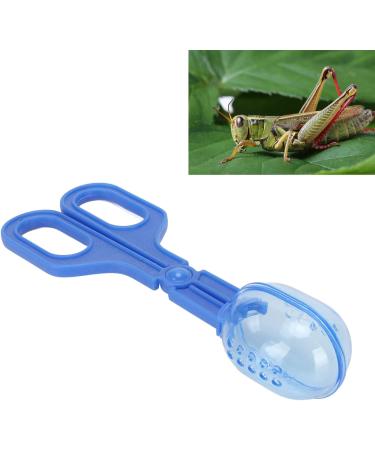 Multi-Purpose Reptile Feeding Clamp | Amphibian Terrarium Tool | Ventilated Fodder Collector - Blue - Buy Online on GoSupps.com