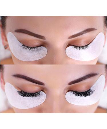 Glamza Eye Lash Gel Pads - 50 Pairs of Eyelash Lash Extension Under Eye Gel Pads Lint Eye Patches Beauty Tool - 50 PAIRS - Buy Online on GoSupps.com