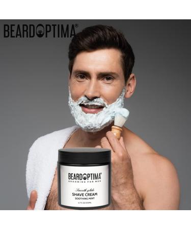 Shave Cream for All Skin Types | Men s Beard Care | Irritation & Razor Burn Protection | 6.7 FL OZ | International Shipping Available - Buy Online on GoSupps.com
