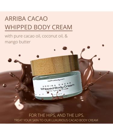 Real Fruit Body Arriba Cacao Whipped Body Cream - 100% Pure and Natural Leaping Bunny Certified Vegan - 1.38 Ounce | 50 ml 1.38 Ounce (Pack of 1) - Buy Online on GoSupps.com