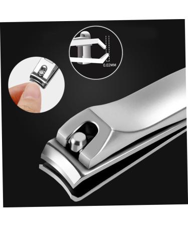Beavorty stainless steel scissors nail trimmer nail clippers kit nail manicure kit nail painting kit beauty kit nail art kit cosmetology kit metal nail manicure household nail file S Silver - Buy Online on GoSupps.com