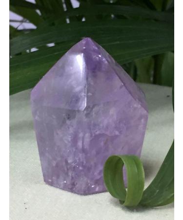 Polished Amethyst Point Quartz Amethyst Specimen Reiki. Raw Stones and Minerals Stone Mineral Specimen