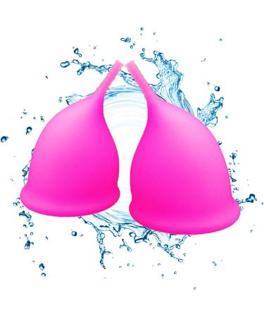 Buy Reusable Menstrual Cup - Medical Silicone Menstrual Cup L (Pink) - Eco-Friendly & Comfortable - Buy Online on GoSupps.com