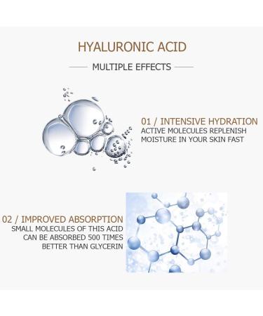VENZEN Natural Organic Advanced Repair Skin Hyaluronic Solution 30ml | Hydrating Nicotinamide & Oligopeptide - International Shipping Available - Buy Online on GoSupps.com