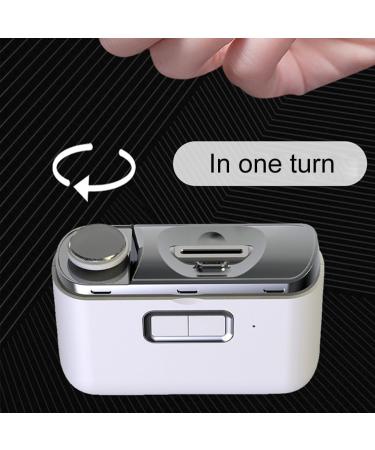 IOIUSKKU Multifunctional Nail Clipper High and Low Speed Strong Power Without Lagging ABS Electric Nail Clipper ForClipper - Buy Online on GoSupps.com