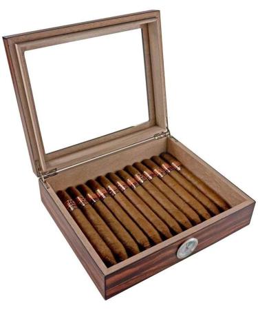 Cigar Boxs Humidors Humidor Cigar Box Humidor Oak Tree Cigar Humidor with Humidifier Hygrometer Cigars - Buy Online on GoSupps.com