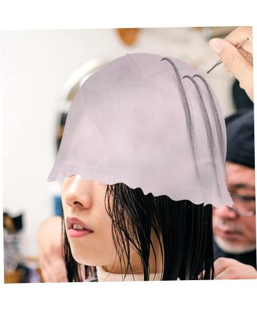 BIUDECO Silicone Highlighter Cap Salon Hair Highlight Hat Hair Dyeing Coloring Hat Hair Dyeing Caps Reusable Hair Coloring Caps Silicone Hair Dye Cap Dye Caps Silicone Hair Salon Cap - Buy Online on GoSupps.com