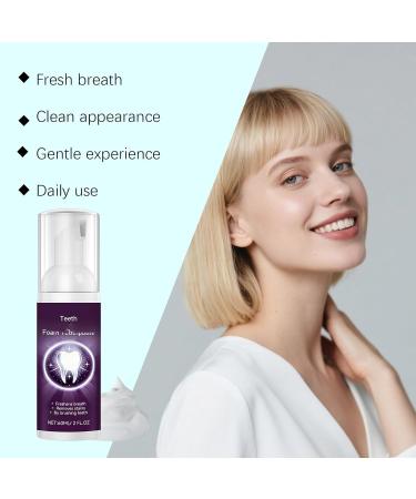Dentifrice mousse claircissante pour les dents mousse ultra-fine pour adultes adapt aux voyages limination des taches et haleine fra che longue dur e nettoyage en profondeur pour (2PCS) - Buy Online on GoSupps.com
