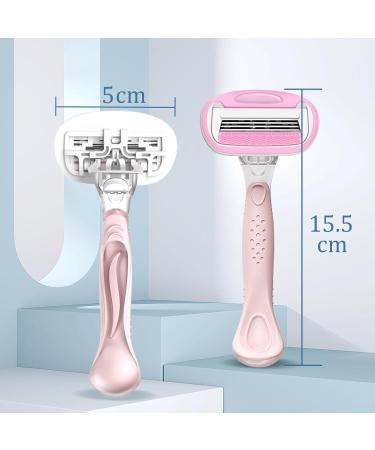 JENCVNL Women's Razor - Smooth Shaving Kit with 8 Replacement Blades | Durable & Comfortable - Buy Online on GoSupps.com