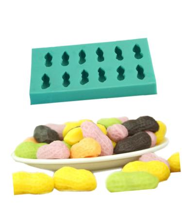 MAGICLULU 1pc Silicone Soap Mold Chocolate Candy Molds Chocolate Tools Fondant Molds Soap Making Tools Soap Molds Silicone Molds Cake Decorating Tool Candle Molds Mini Biscuit