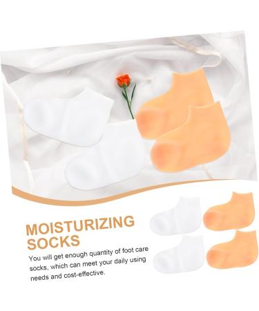 Beaupretty Moisturizing Socks Pairs Exfoliating Moisturizing Foot exfoliating Lotion moisturizing Lotion Overnight for Women Womens Heel spa Foot Women's sebs Overnight Spa Socks - Buy Online on GoSupps.com
