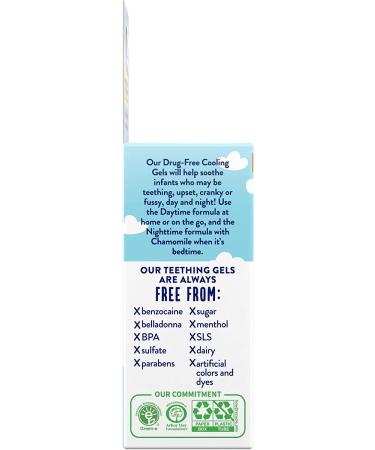 Orajel Baby Non-Medicated Cooling Gels for Teething - Daytime and Nighttime Relief | 2 Tubes, 0.18 oz each - Buy Online on GoSupps.com