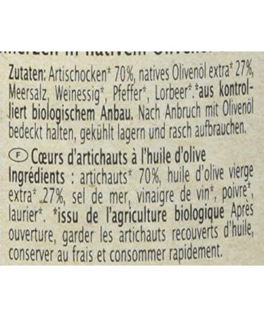 Buy Rapunzel Artichoke Hearts in Olive Oil | 120g | International Shipping Available - Buy Online on GoSupps.com