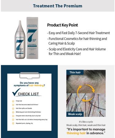 Premium Anti-Thinning Hair Liquid - Strengthen & Volumize Thin Hair Nourishing Treatment with Honey Scent Pack of 2 (7.1 oz) - International Shipping Available - Buy Online on GoSupps.com