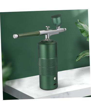 Airbrush Makeup Kit & Facial Moisturizer Portable Stainless Steel Nail Decorating Set for Flawless Results - Buy Online on GoSupps.com