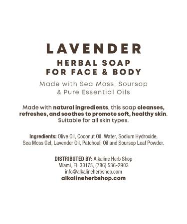 Alkaline Herb Shop - Sea Moss Body Glow Bundle - Sea Moss & Bladderwrack Supplement Sea Moss Face & Body Butter Sea Moss Soursop & Lavender Soap - Buy Online on GoSupps.com