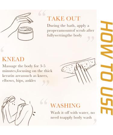 Turmeric Body Scrub - Exfoliating Body Scrub - Vitamin C Remove Dead Skin Fade Dark Spots Body Exfoliator - Deep Cleansing Body Scrub Exfoliator - Face Scrub Exfoliator for Women Men 250g - Buy Online on GoSupps.com