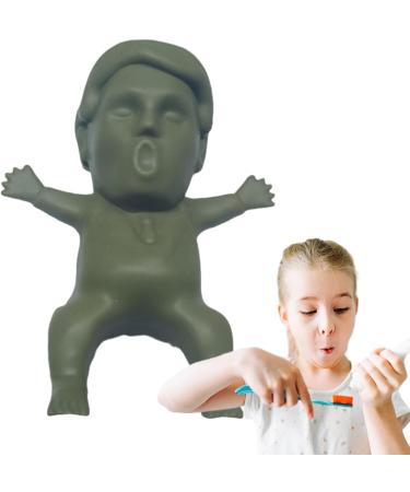 BUKISA Funny Toothpaste Cap - Pump Lid Squeezer with Fun President's | Toothpaste Gadgets for Tube Squeezing Toothpaste Accessories for Adult and Kids Bathroom Green - Buy Online on GoSupps.com