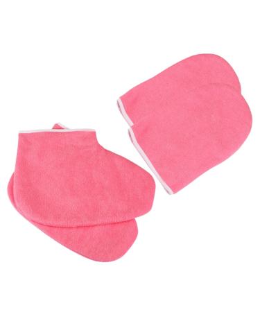 1 ensemble Kit de Soins Paraffine avec et Chaussettes Ensemble Complet Accessoires pour Th rapie de Paraffine pour Mains Utilisation Domicile ou Salon
