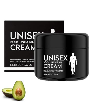 Rosino Cr me d pilatoire unisexe pour homme pilation du visage d pilatoire douce et rapide sans poils pour tous les partenaires du corps r sultats rapides et lisses (1)