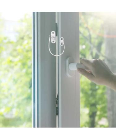 2 PCS Upvc Window Locks with Keys and Screws - Child Safety Restrictors for Home & Commercial Use - Buy Online on GoSupps.com