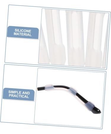 Healeved Anti-Slip Silicone Glasses Ear Pads - 20 Pairs for Secure Sunglasses - White 5.6x0.6cm - Buy Online on GoSupps.com