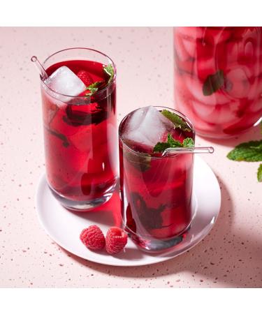 Harney & Sons Tangy Raspberry Iced Tea - 15 Herbal Infusion Tea Bags (7.5 oz) - Buy Online on GoSupps.com