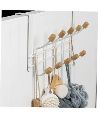Mikikit 2 Pcs 1 Wall Hanging Hook Hanger Scarf Hanger Door Coat Hanger Multipurpose Door Hooks Hang a Hat - Buy Online on GoSupps.com