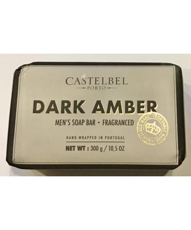 Castelbel Porto Dark Amber Mens Grooming Soap Bar 10.5 Oz