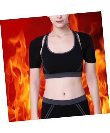 FOMIYES Self-Heating Shoulder Pad | Microwavable Heating Pad & Neck Massager | Portable Breathable Support for Pain Relief - Black - Buy Online on GoSupps.com