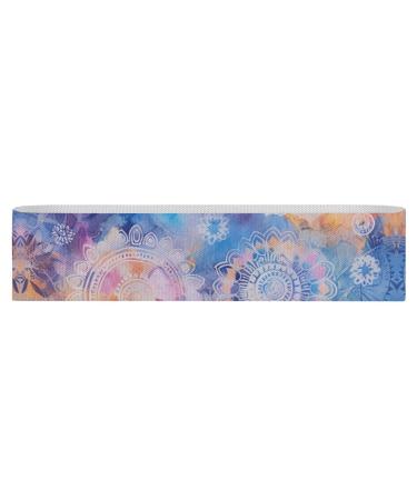 Resistance Bands Exercise Bands Pastel Color Art Printed Elastic Band Leg Bands Resistance Fitness Bands Fabric Resistance Bands