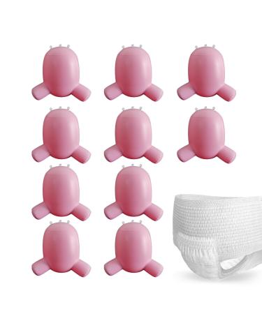 Dmuzsoih diaper exhibition model children's underwear exhibition model |10 pieces of diapers for the presentation of dummy torso models-diaper model diaper display-torso model inflatable pink