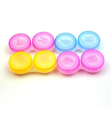 Buy 1Pcs Standard Contact Lens Case with Screw Cap - L & R Labels | International Shipping Available - Buy Online on GoSupps.com