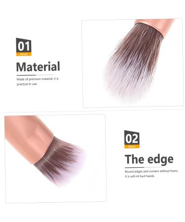 Baluue 48 Pcs Makeup Brush Eye Shadow Brush Women Makeup Supplies Facial Tools Golden Artificial Fiber - Buy Online on GoSupps.com