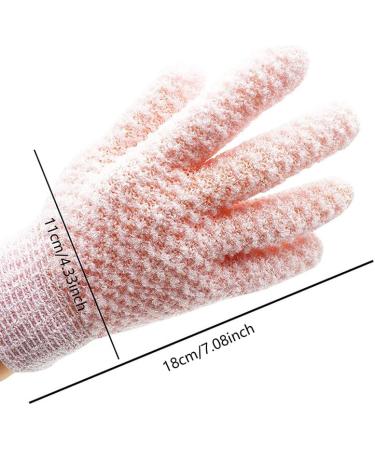 Bath Sponge 1 Pair of Exfoliating Gloves Shower Gel Scrub Gloves Body Scrub Sponge Sponges Bath (Color : Blau) - Buy Online on GoSupps.com