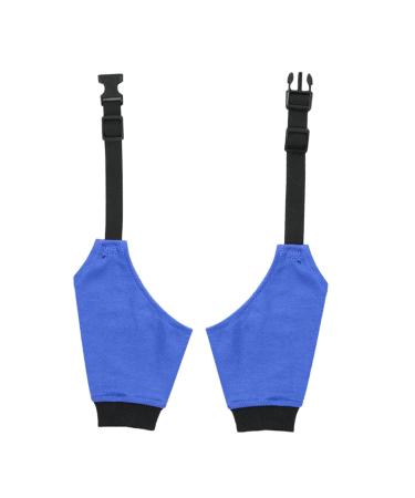 Dog Front Elbow Brace | 1 Pair Dog Elbow Brace Front Leg | Wear-Resistant Pet Protective Knee Pad for Dog Hip Joint Stain-Resistant Breathable Blue L