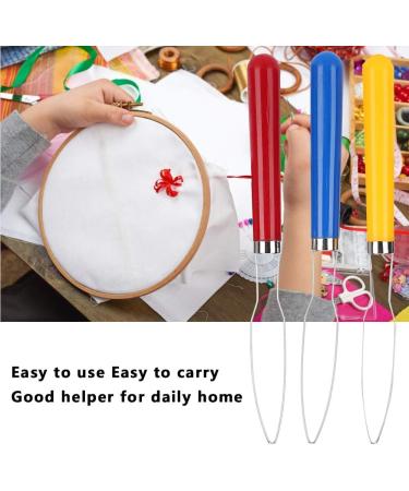 6-Piece Button Hook Set with Wire Cutting - One-Handed Zipper & Button Tools for Easy Closure | International Shipping - Buy Online on GoSupps.com