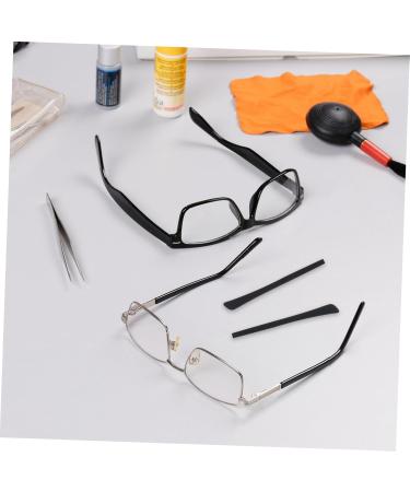 NIYANGLE 12 Pairs Soft Slip Eyeglass Holder for Comfortable Longterm Wearing Replacement Covers for Various Eyewear - Buy Online on GoSupps.com